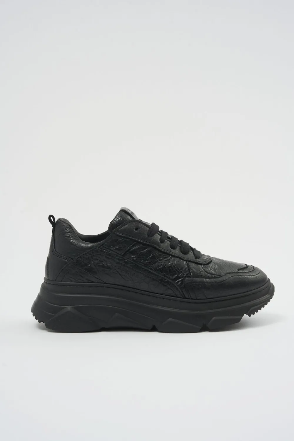 COPENHAGEN STUDIOS Sneaker-Cph40 Cracked Vitello Schwarz