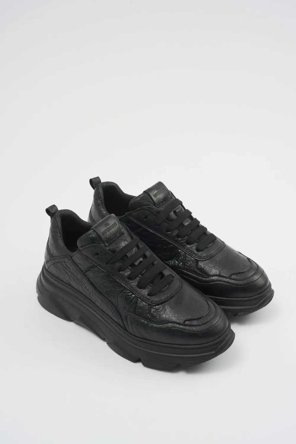 COPENHAGEN STUDIOS Sneaker-Cph40 Cracked Vitello Schwarz