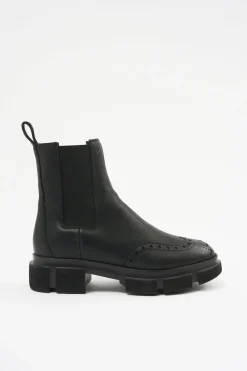 COPENHAGEN STUDIOS Stiefel-Cph562 Grainy Vitello Schwarz