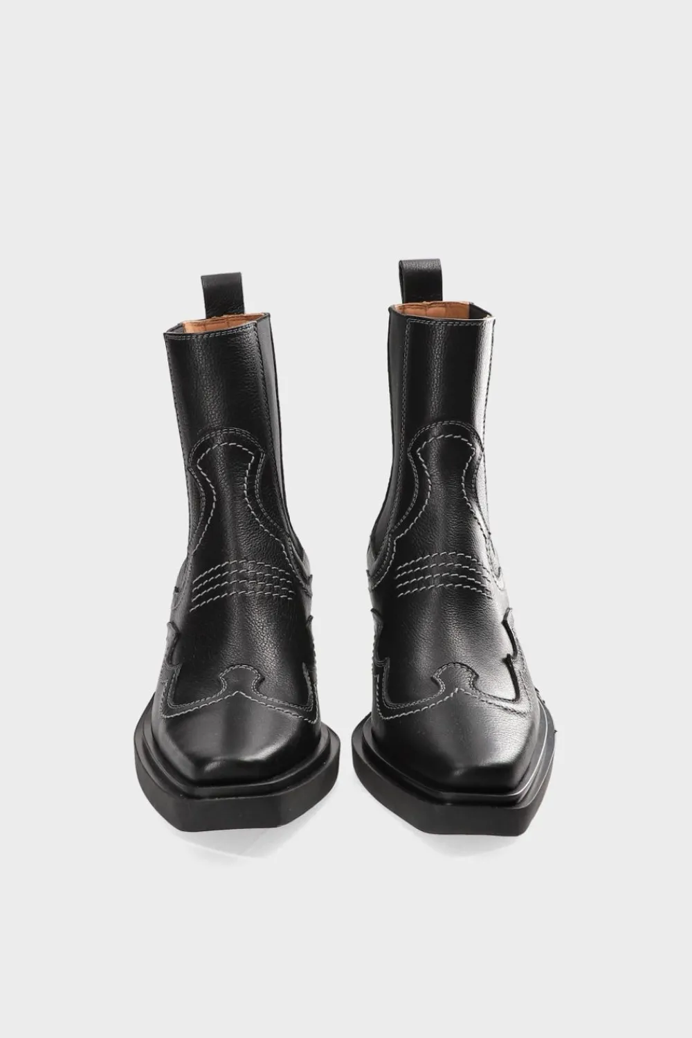COPENHAGEN STUDIOS Westernstiefel-Cph232 Leather Schwarz