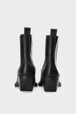 COPENHAGEN STUDIOS Westernstiefel-Cph232 Leather Schwarz