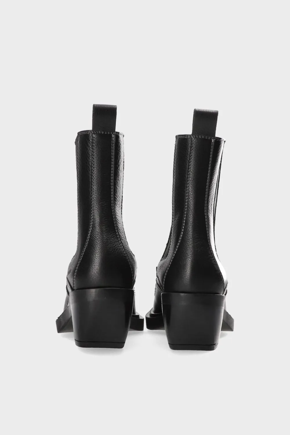 COPENHAGEN STUDIOS Westernstiefel-Cph232 Leather Schwarz