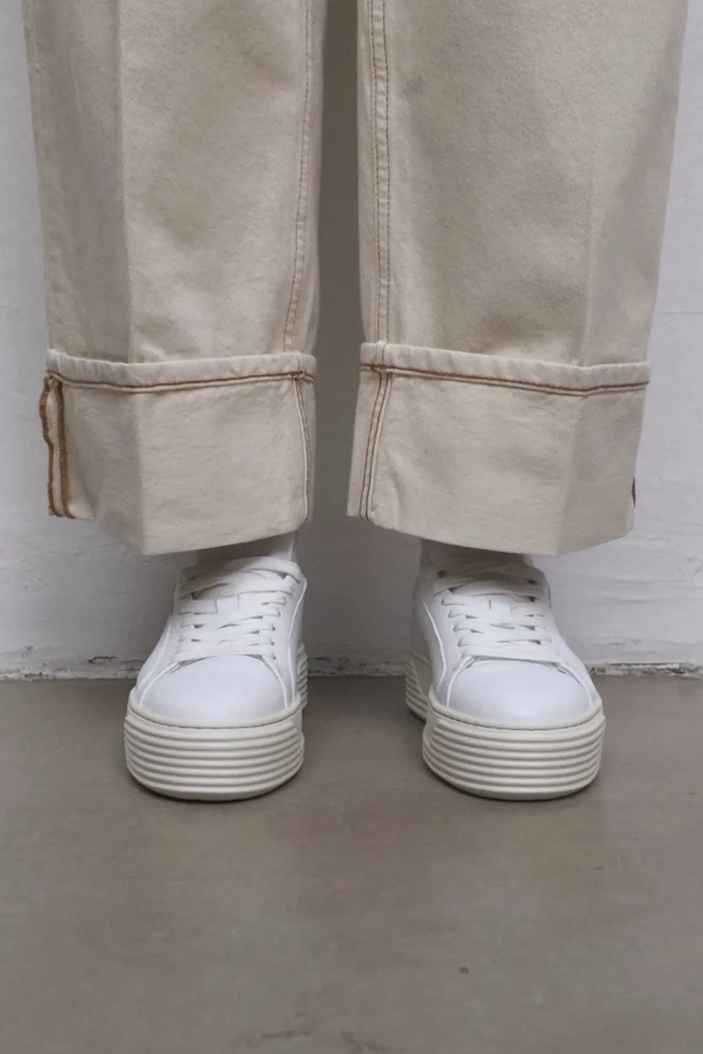 COPENHAGEN STUDIOS Sneaker-Cph209 Leather Milch