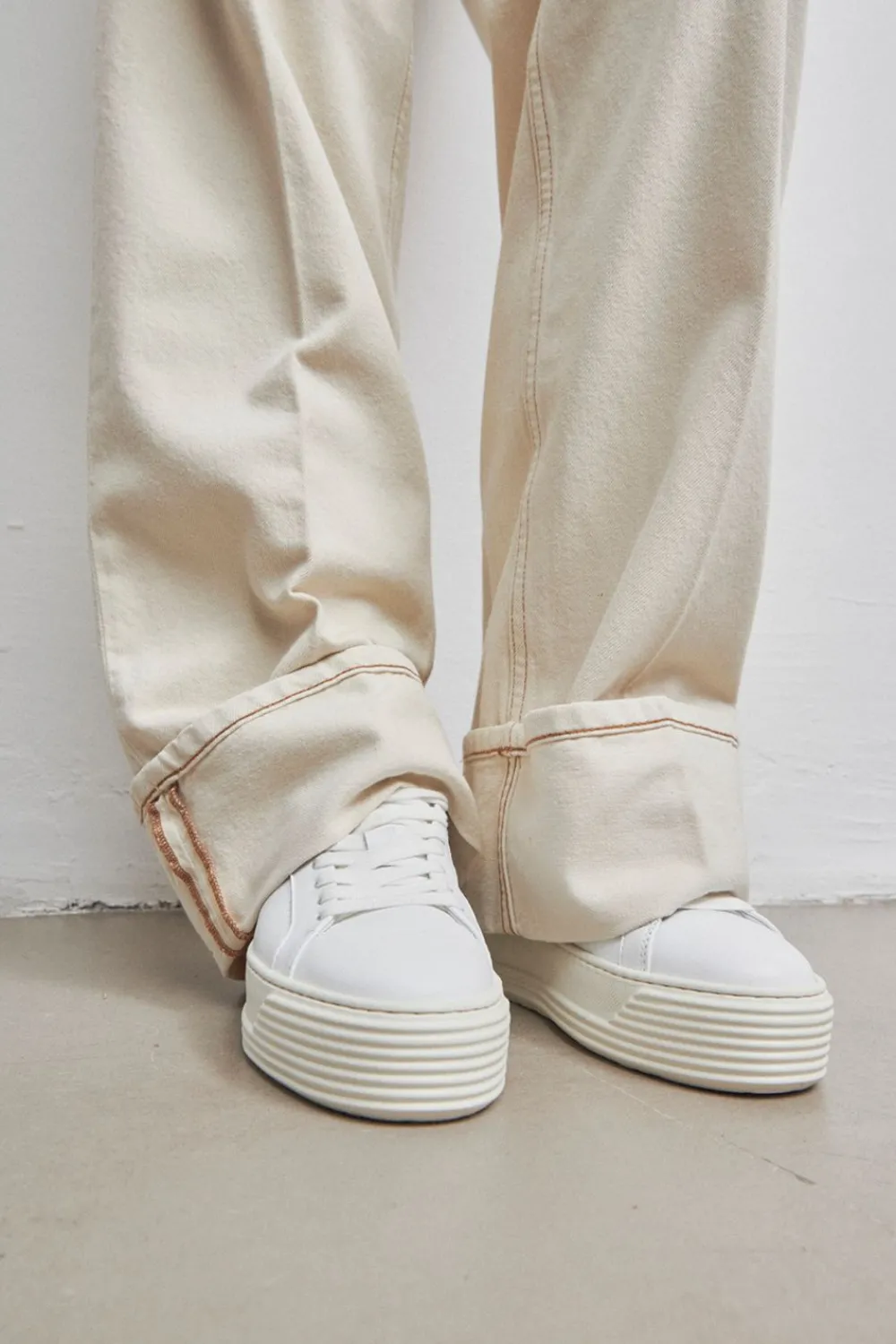 COPENHAGEN STUDIOS Sneaker-Cph209 Leather Milch