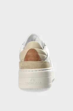 COPENHAGEN STUDIOS Sneaker-Cph76 Leather Mix Weis/Beige