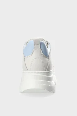 COPENHAGEN STUDIOS Sneaker-Cph40 Leather Mix Off White/Light Blue