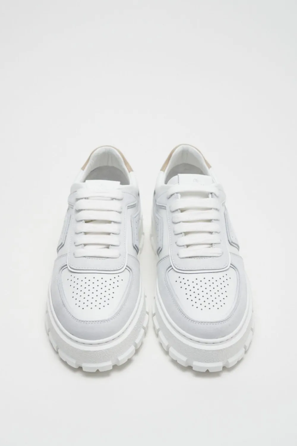 COPENHAGEN STUDIOS Sneaker-Cph332 Leather Mix Weis/Natur