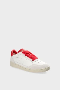 COPENHAGEN STUDIOS Sneaker-Cph255 Leather Mix Weis Rot