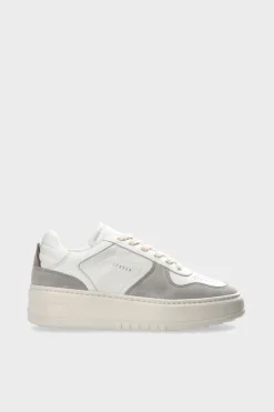 COPENHAGEN STUDIOS Sneaker-Cph75 Leather Mix Weis Grau