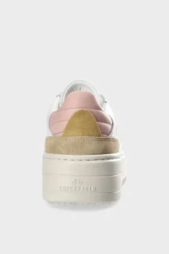 COPENHAGEN STUDIOS Sneaker-Cph76 Leather Mix Weise Rose