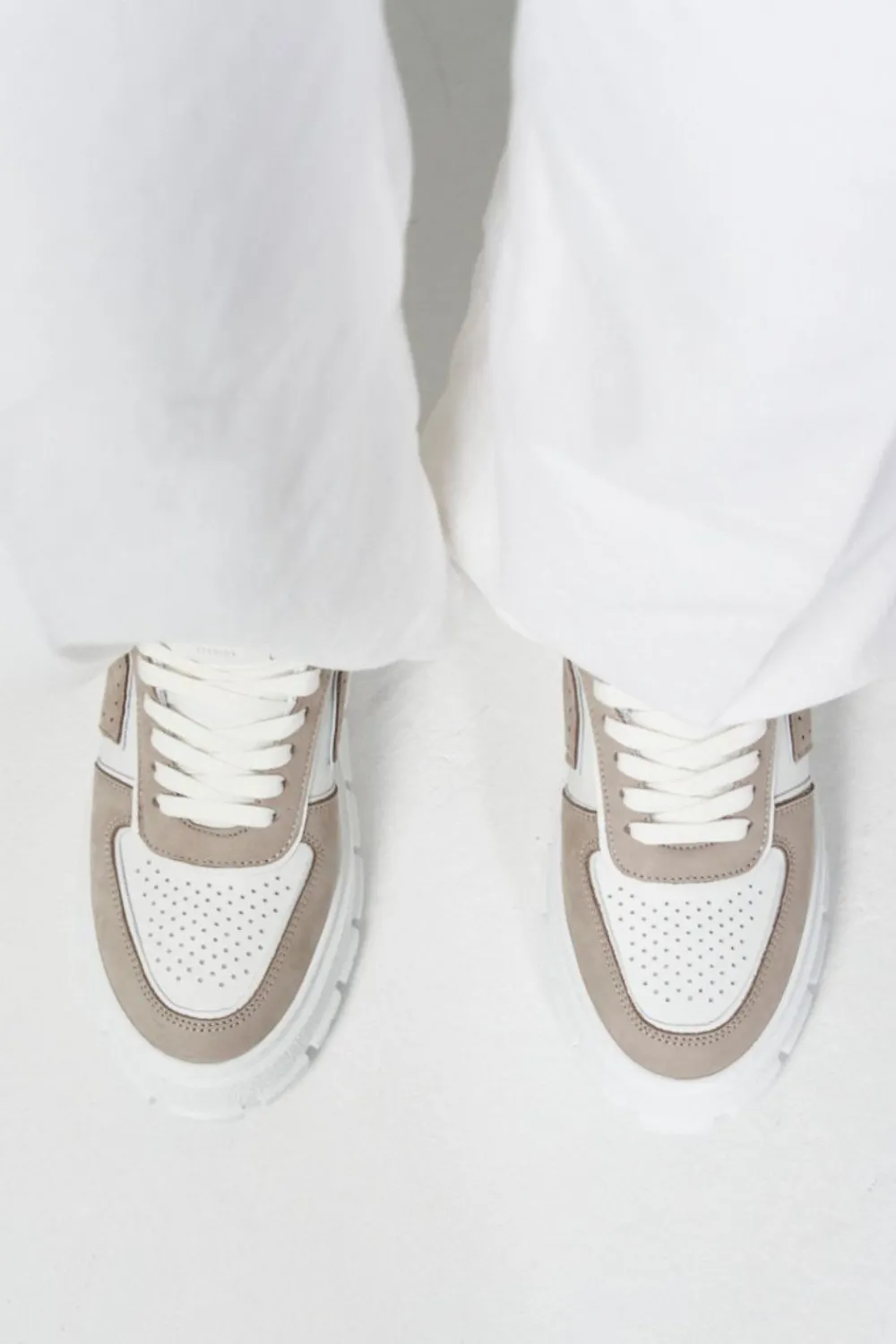 COPENHAGEN STUDIOS Sneaker-Cph332 Leather Mix Grau Weis