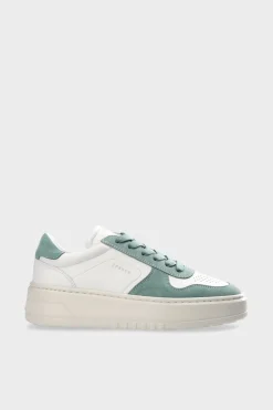 COPENHAGEN STUDIOS Sneaker-Cph77 Leather Mix Weis/Salbei