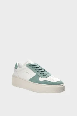 COPENHAGEN STUDIOS Sneaker-Cph77 Leather Mix Weis/Salbei