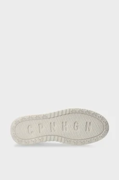 COPENHAGEN STUDIOS Sneaker-Cph75 Leather Mix Weis/Nuss