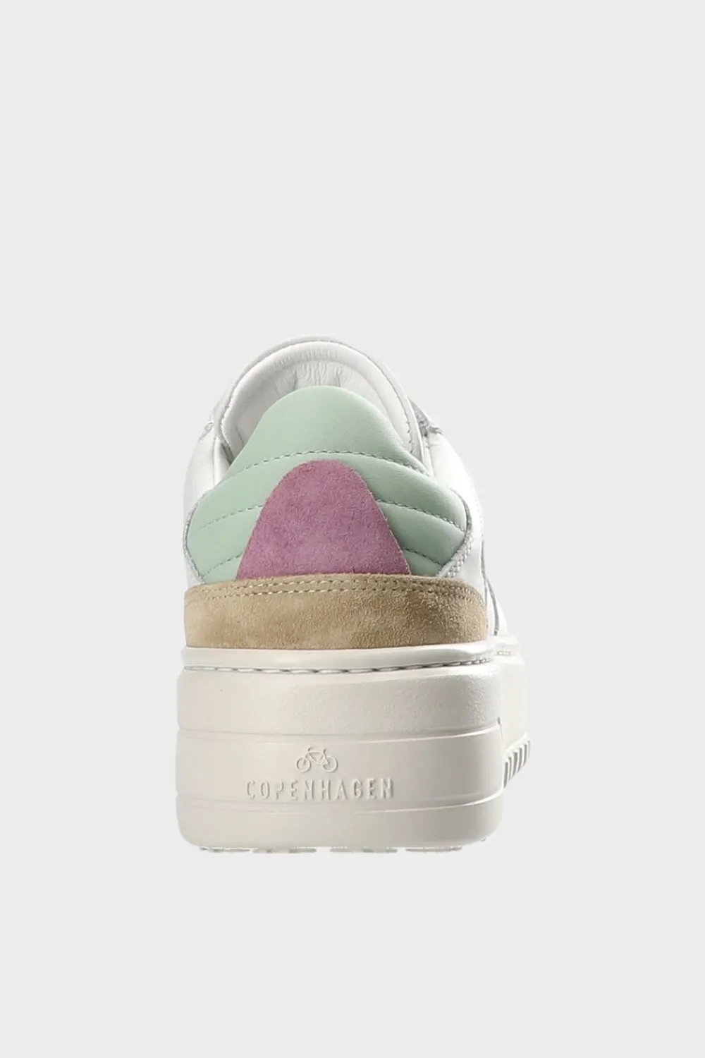 COPENHAGEN STUDIOS Sneaker-Cph76 Leather Mix Weis/Mint