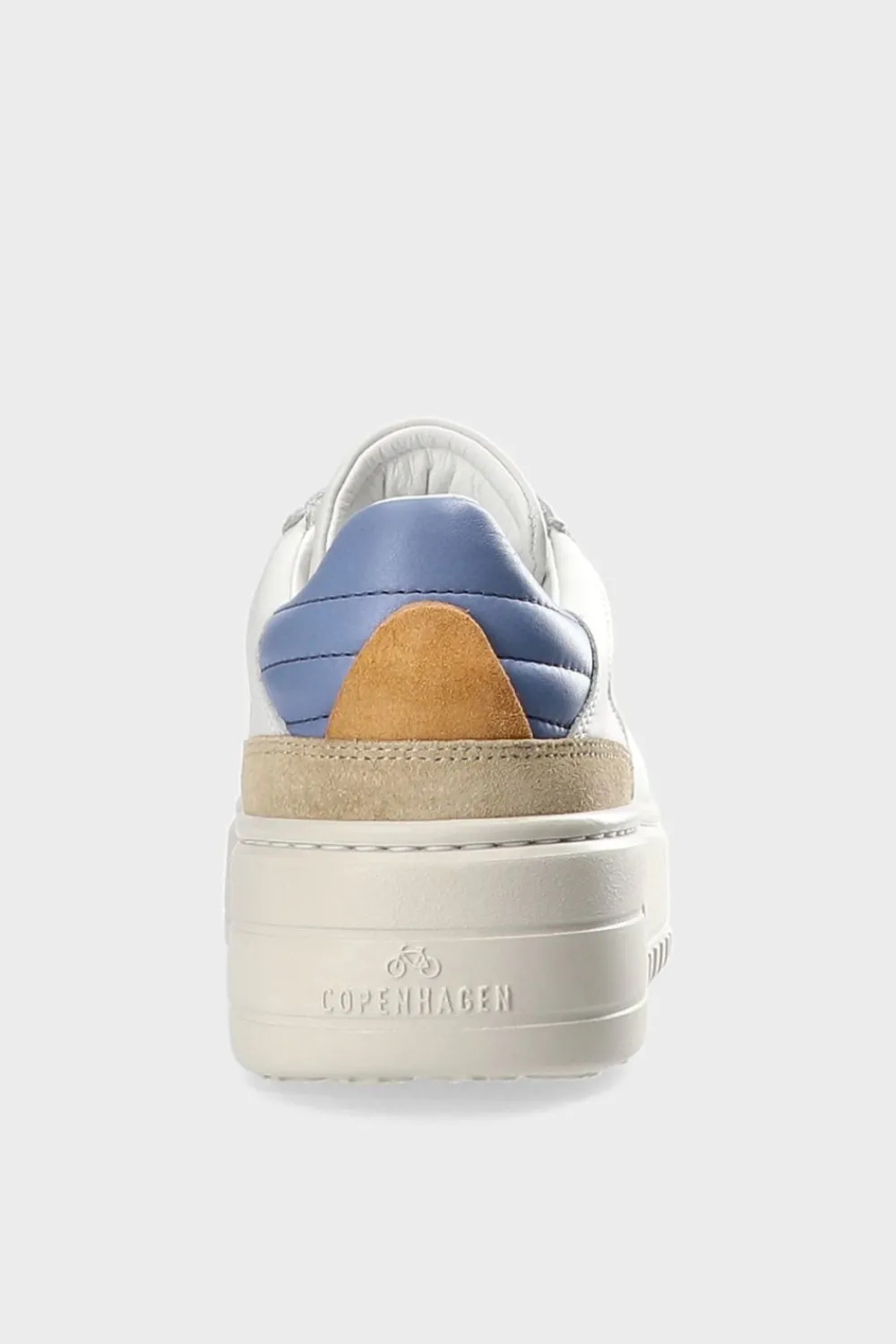 COPENHAGEN STUDIOS Sneaker-Cph76 Leather Mix Weis/Hellblau