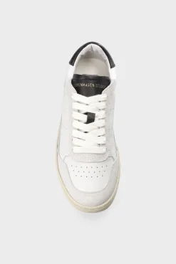 COPENHAGEN STUDIOS Sneaker-Cph255 Leather Mix Weis Schwarz
