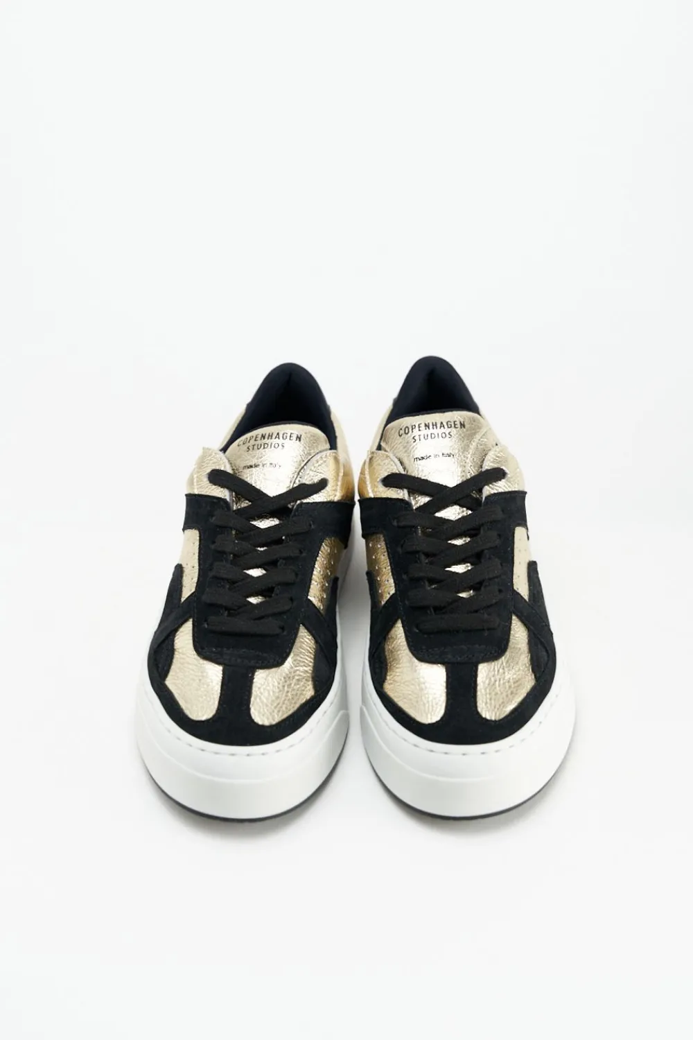 COPENHAGEN STUDIOS Sneaker-Cph424 Material Mix Gold