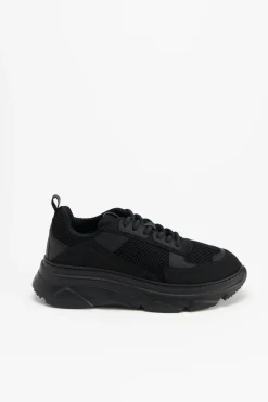 COPENHAGEN STUDIOS Sneaker-Cph40 Material Mix Schwarz