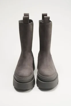 COPENHAGEN STUDIOS Stiefel-Cph685 Nabuc Grey