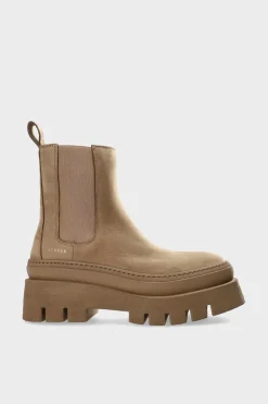 COPENHAGEN STUDIOS Stiefel-Cph686 Nabuc Taupe