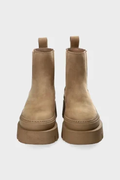 COPENHAGEN STUDIOS Stiefel-Cph686 Nabuc Taupe