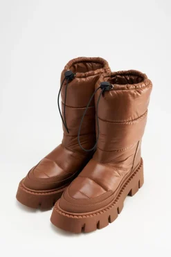 COPENHAGEN STUDIOS Stiefel-Cph149 Recycled Nylon Nussbraun