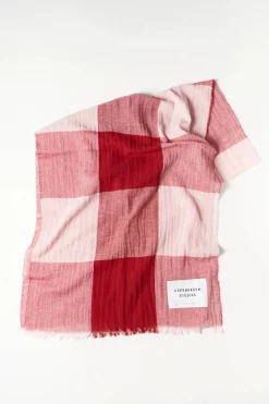 COPENHAGEN STUDIOS Schals-Cph Shawl 7 Cotton Mix Rose/Red