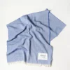 COPENHAGEN STUDIOS Schals-Cph Shawl 8 Cotton Mix Creme/Blau