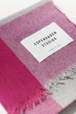 COPENHAGEN STUDIOS Schals-Cph Shawl 7 Cotton Mix Light Grey/Rose
