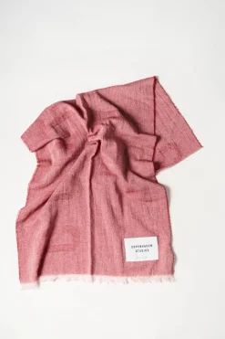 COPENHAGEN STUDIOS Schals-Cph Shawl 8 Cotton Mix Rose/Red