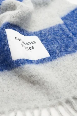 COPENHAGEN STUDIOS Schals-Cph Shawl 3 Wool Mix Konigsblau