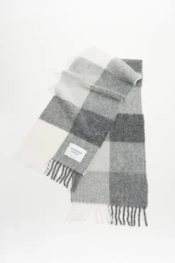 COPENHAGEN STUDIOS Schals-Cph Shawl 4 Wool Mix Graue Melange