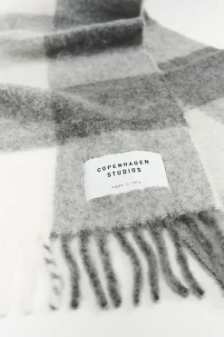 COPENHAGEN STUDIOS Schals-Cph Shawl 4 Wool Mix Graue Melange