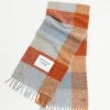 COPENHAGEN STUDIOS Schals-Cph Shawl 2 Wool Mix Blau/Orange