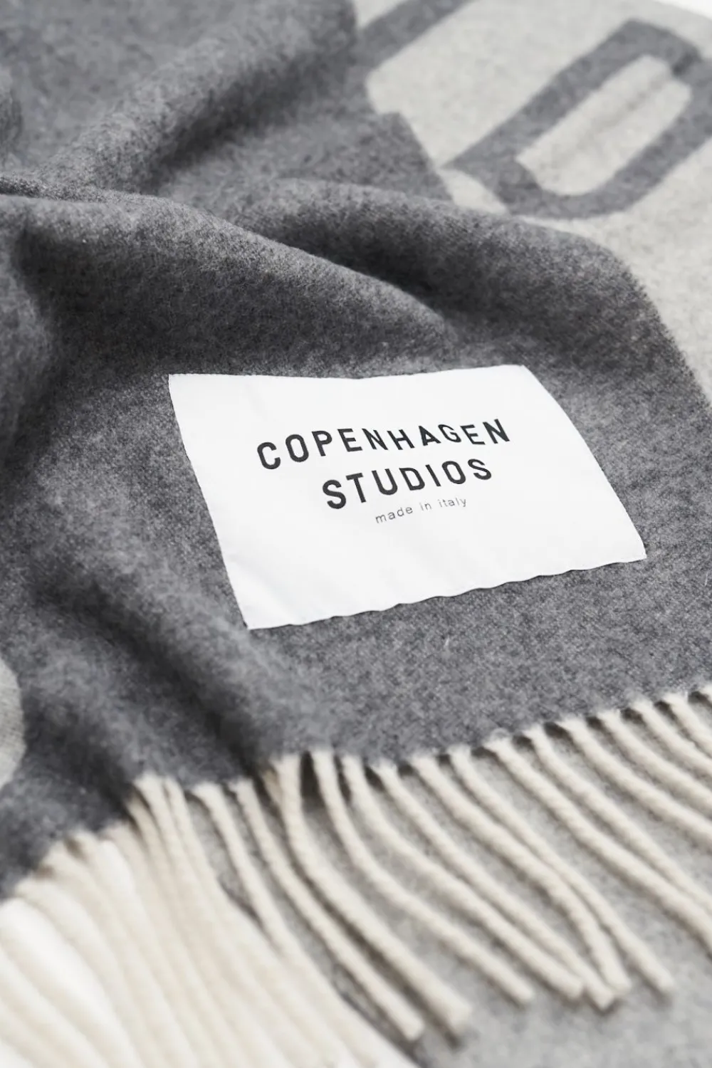 COPENHAGEN STUDIOS Schals-Cph Shawl 1 Wool Mix Grey