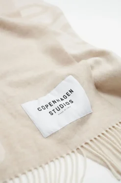 COPENHAGEN STUDIOS Schals-Cph Shawl 1 Wool Mix Beige