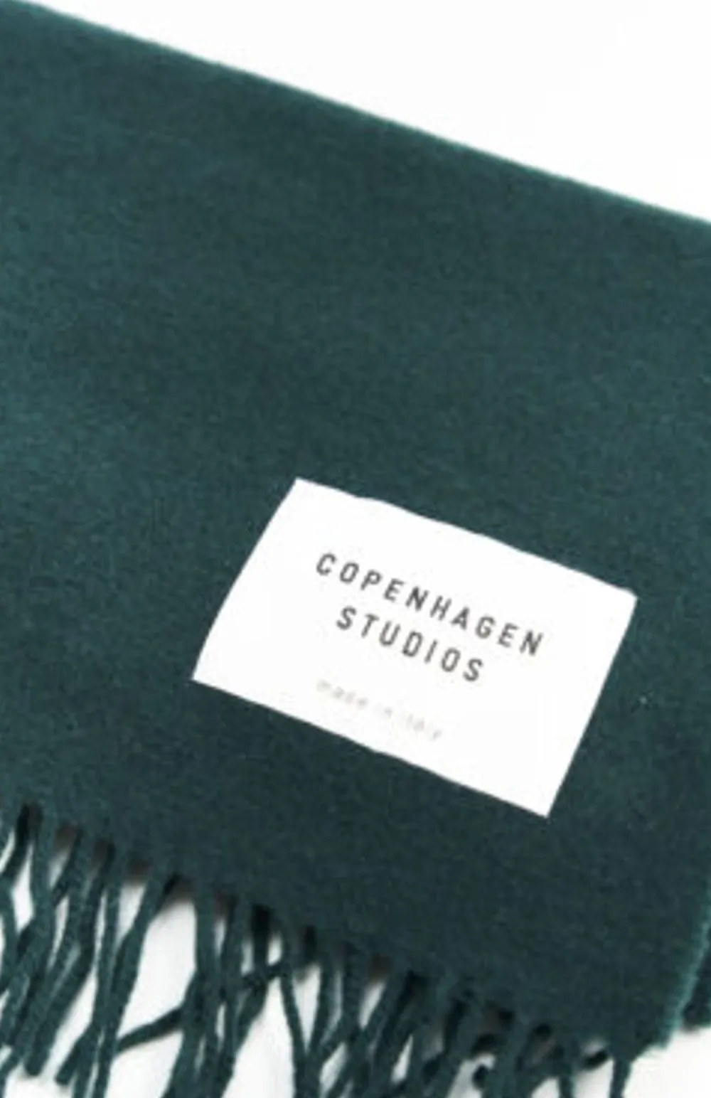 COPENHAGEN STUDIOS Schals-Cph Shawl 6 Wool Mix Grun