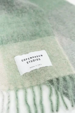 COPENHAGEN STUDIOS Schals-Cph Shawl 4 Wool Mix Jade Green