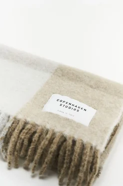 COPENHAGEN STUDIOS Schals-Cph Shawl 4 Wool Mix Beige