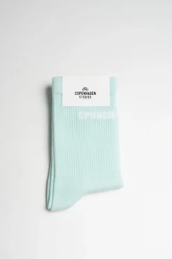 COPENHAGEN STUDIOS Socken-Cph Socks 1 Cotton Blend Aqua