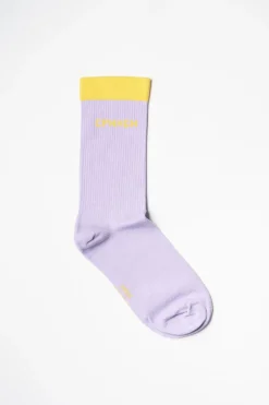 COPENHAGEN STUDIOS Socken-Cph Socks 2 Cotton Blend Lavendel/Gelb