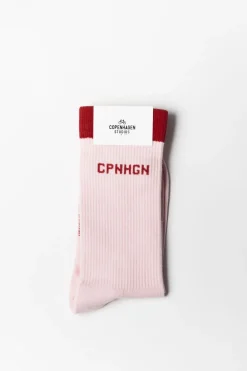 COPENHAGEN STUDIOS Socken-Cph Socks 2 Cotton Blend Pink/Red