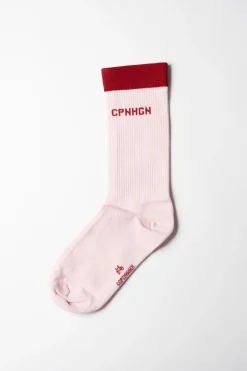 COPENHAGEN STUDIOS Socken-Cph Socks 2 Cotton Blend Pink/Red