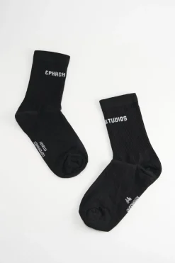 COPENHAGEN STUDIOS Socken-Cph Socks 1 Cotton Blend Schwarz