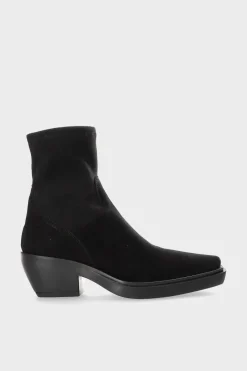 COPENHAGEN STUDIOS Stiefel-Cph235 Stretch Suede Schwarz