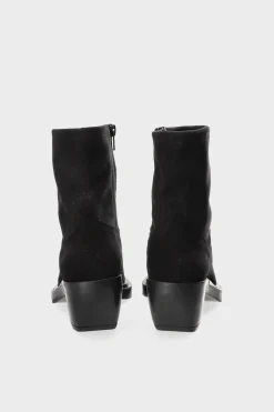 COPENHAGEN STUDIOS Stiefel-Cph235 Stretch Suede Schwarz