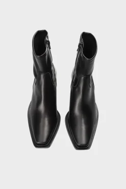 COPENHAGEN STUDIOS Stiefel-Cph234 Stretch Vitello Schwarz