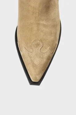 COPENHAGEN STUDIOS Westernstiefel-Cph238 Suede Honig