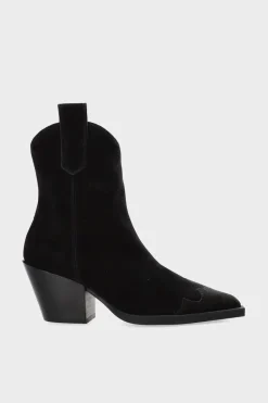 COPENHAGEN STUDIOS Westernstiefel-Cph238 Suede Schwarz